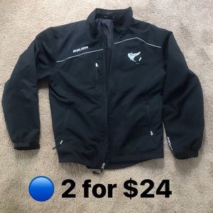 Men’s M Bauer black jacket, very heavy lightweight